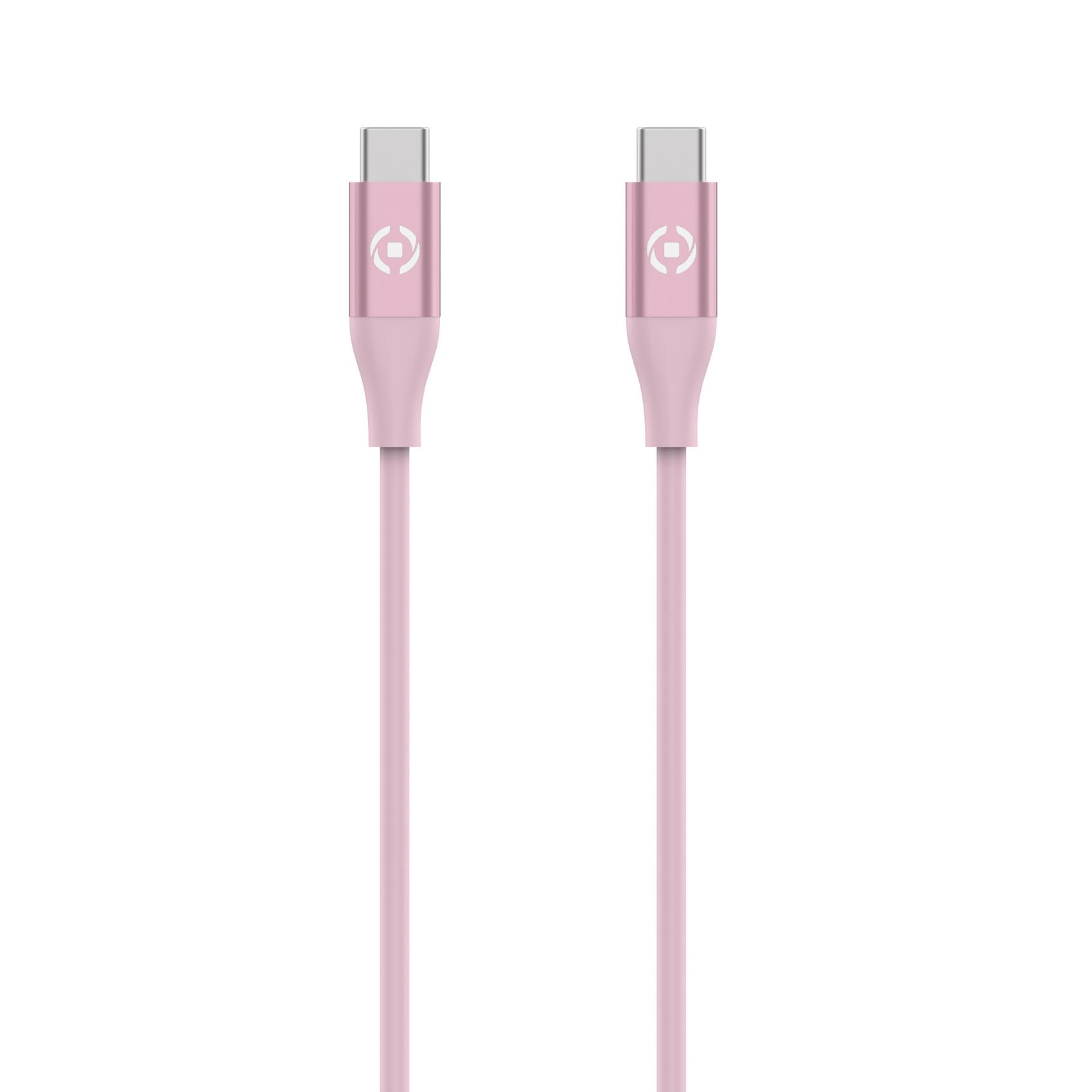 USB-C To USB-C 60W Cable Rosa - immagine 2