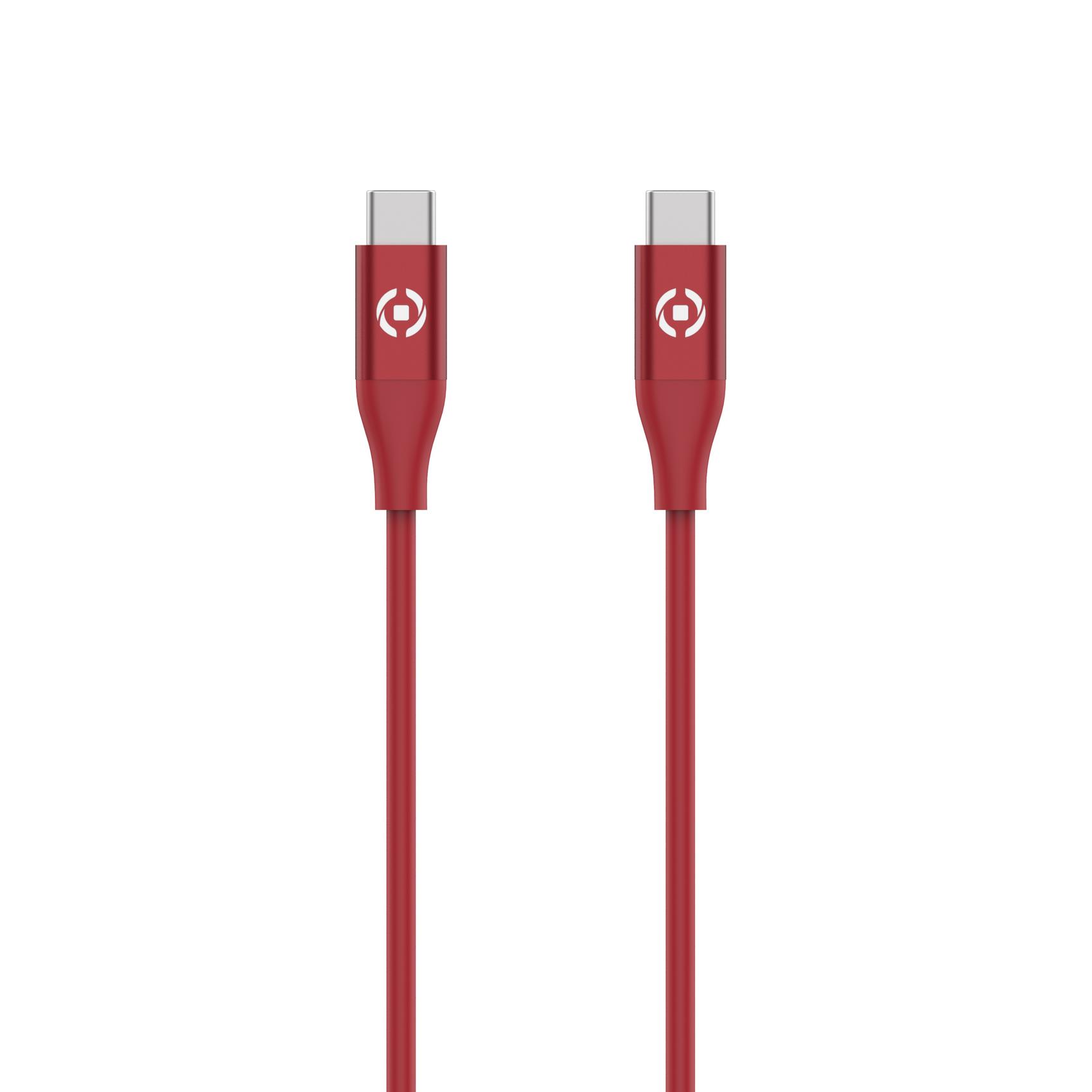 USB-C To USB-C 60W Cable Rosso
