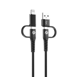 A+C To C+Light Cable 2M Bk