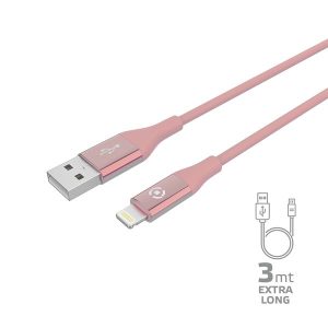 Usba To Lightning 12W 3Mt Cable Mfi