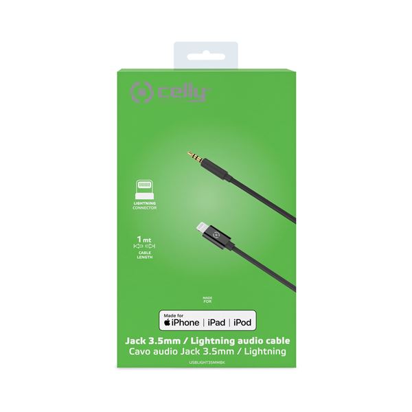 Lightning To Jack 3.5Mm Cable Mfi - immagine 2