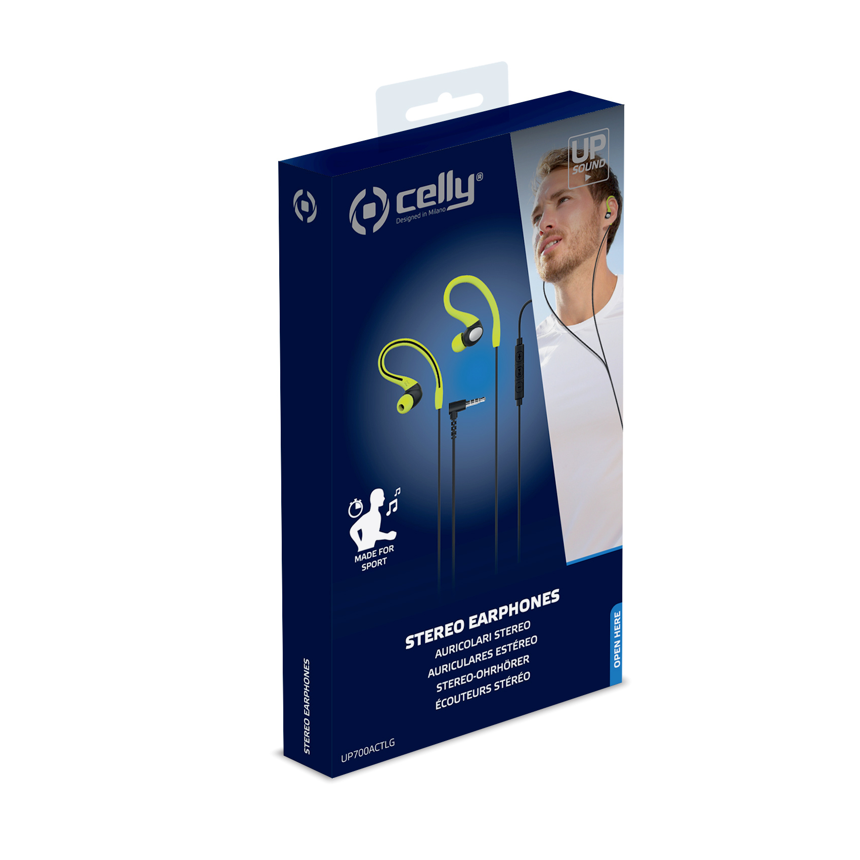 Stereo Ear 3.5Mm Active Rc L. Verde - immagine 6