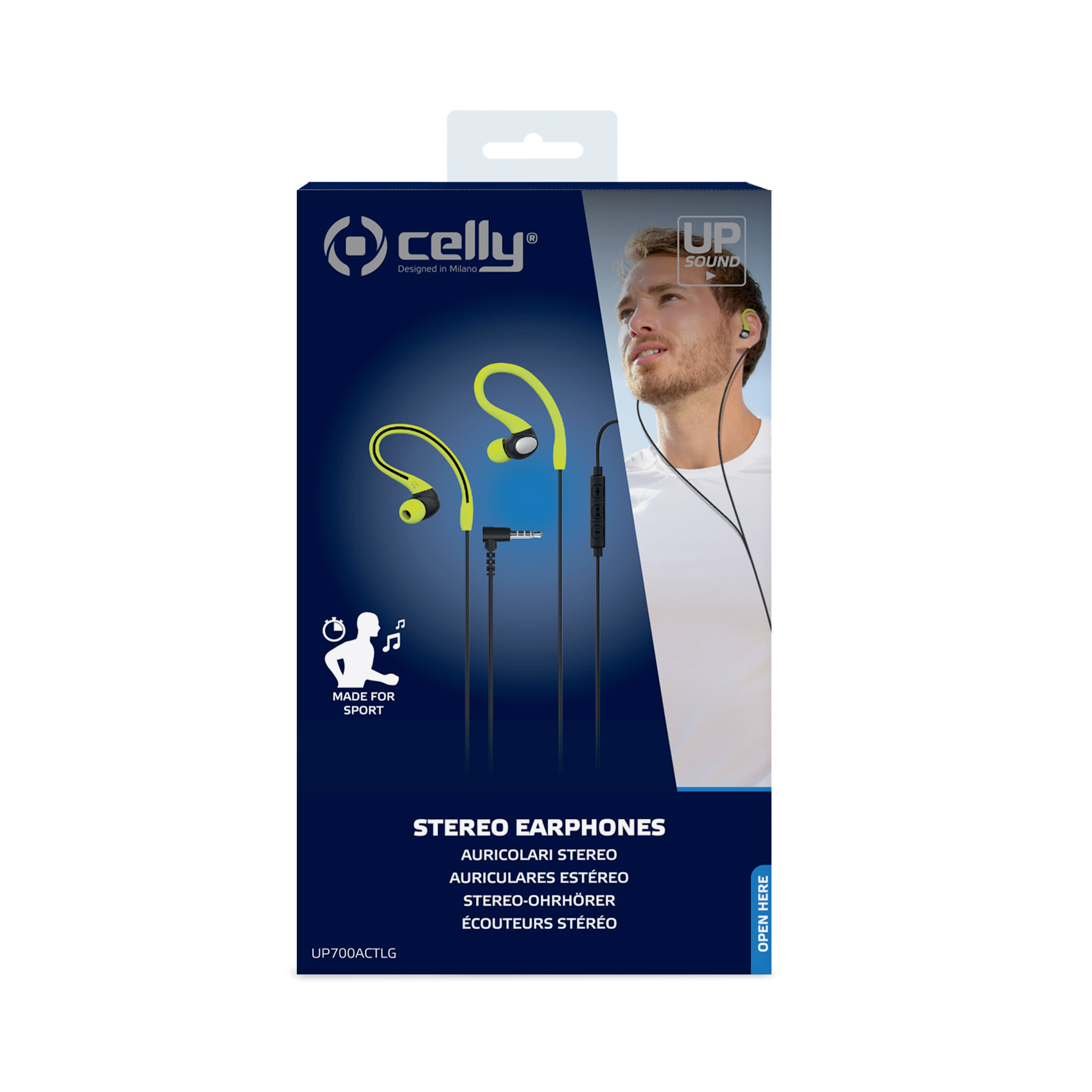 Stereo Ear 3.5Mm Active Rc L. Verde - immagine 5