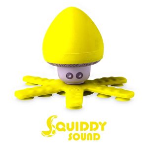 Squiddy Wireless Speaker 3W Yellow