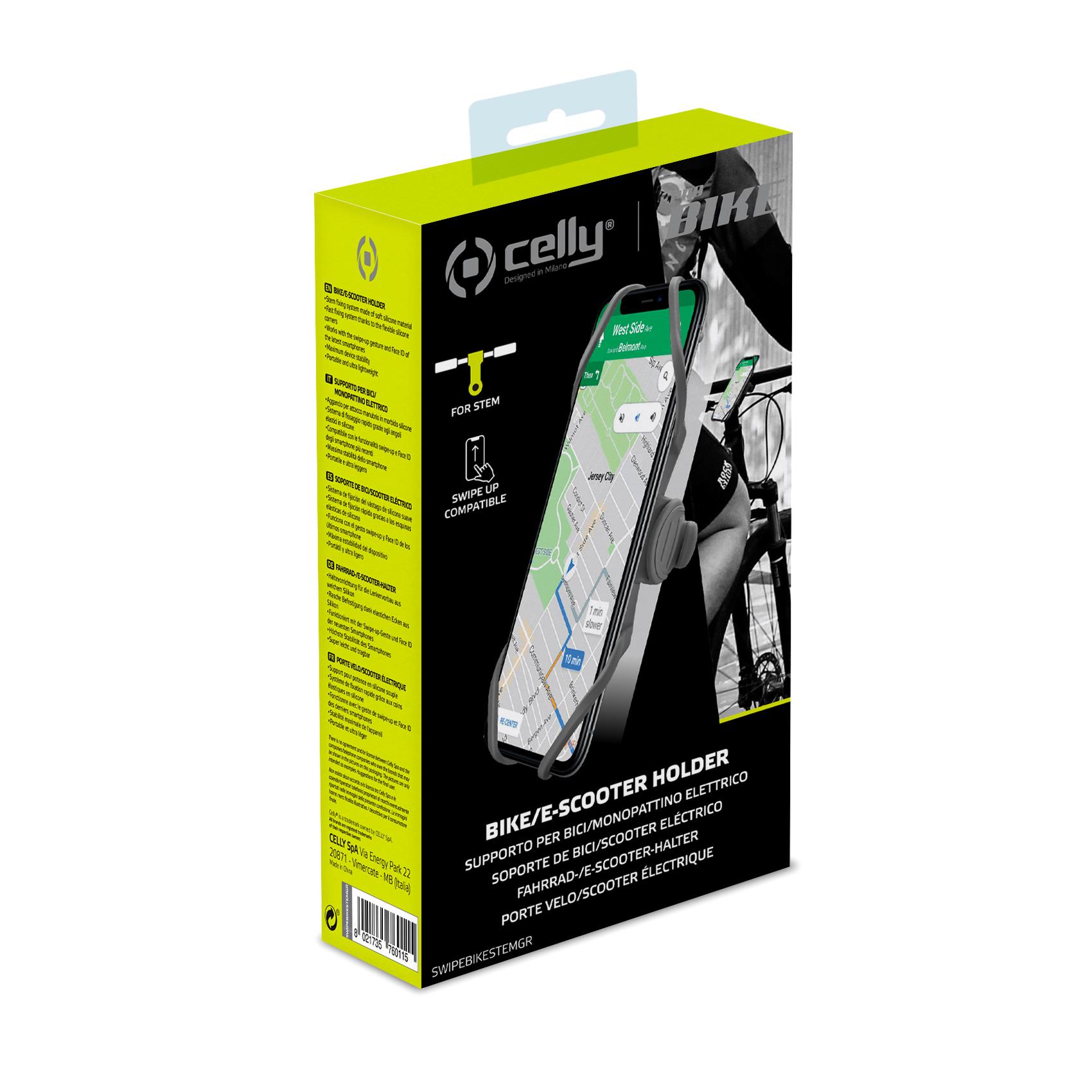 Swipe Bike Holder Stem Grigio - immagine 2