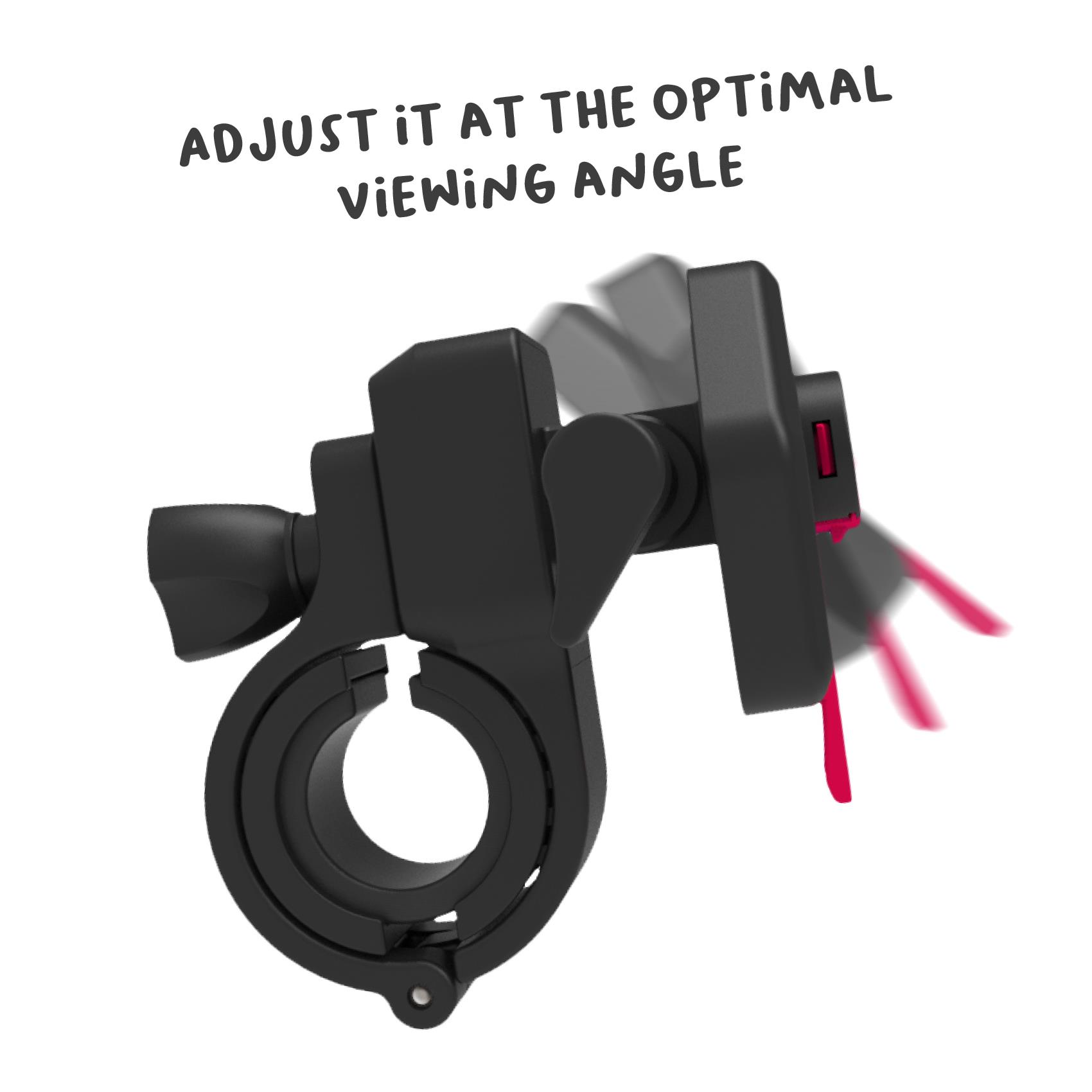 Handlebar Bike Holder Nero - immagine 7