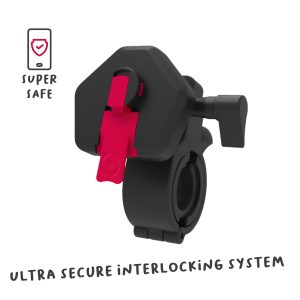 Univ. Bike Holder 170X90Mm Nero