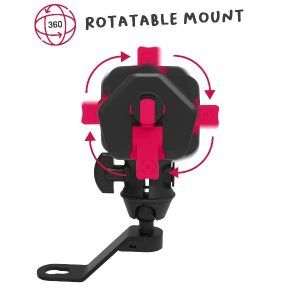 Mirror Motorcycle Holder Nero
