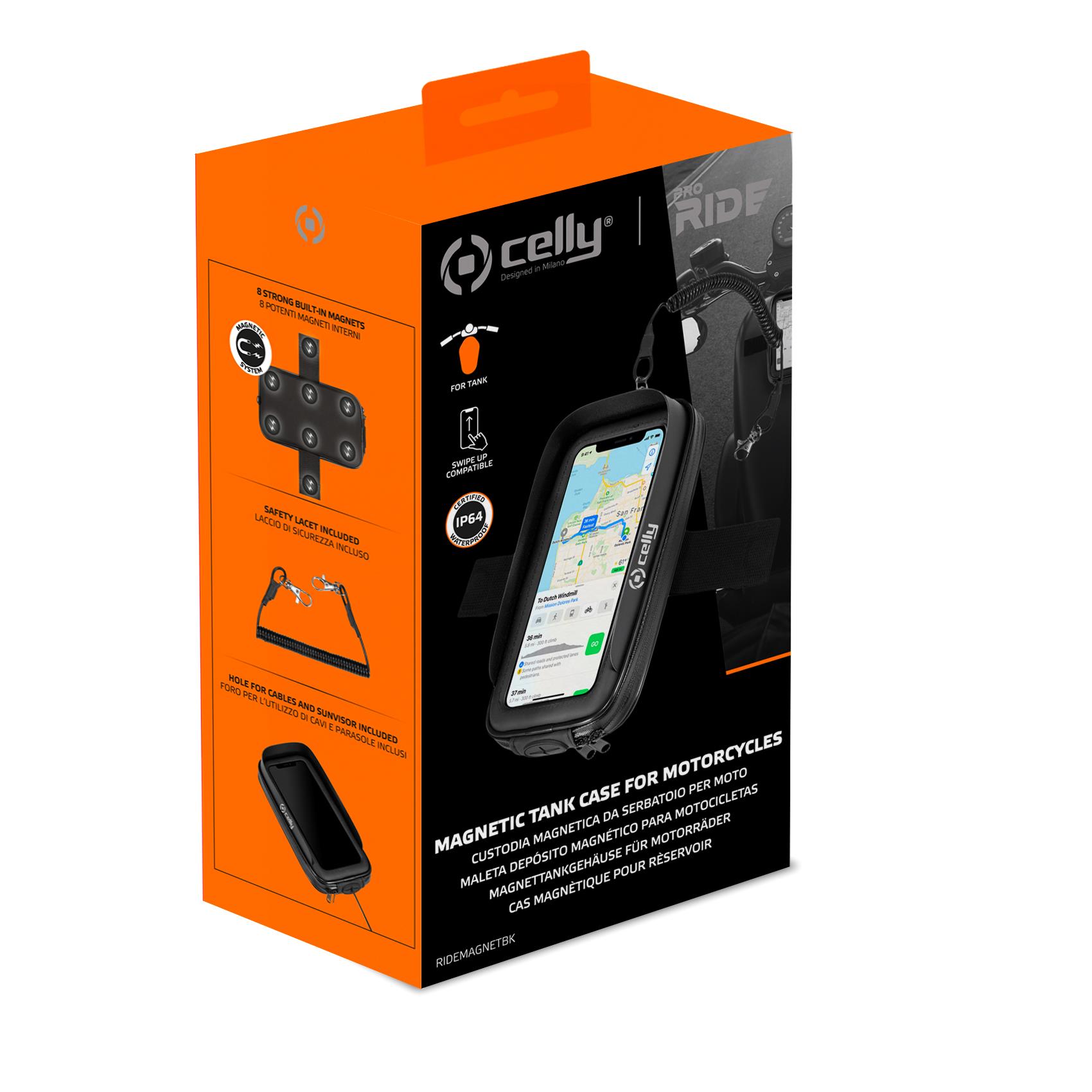 Magnetic Motorbike Holder Nero - immagine 5