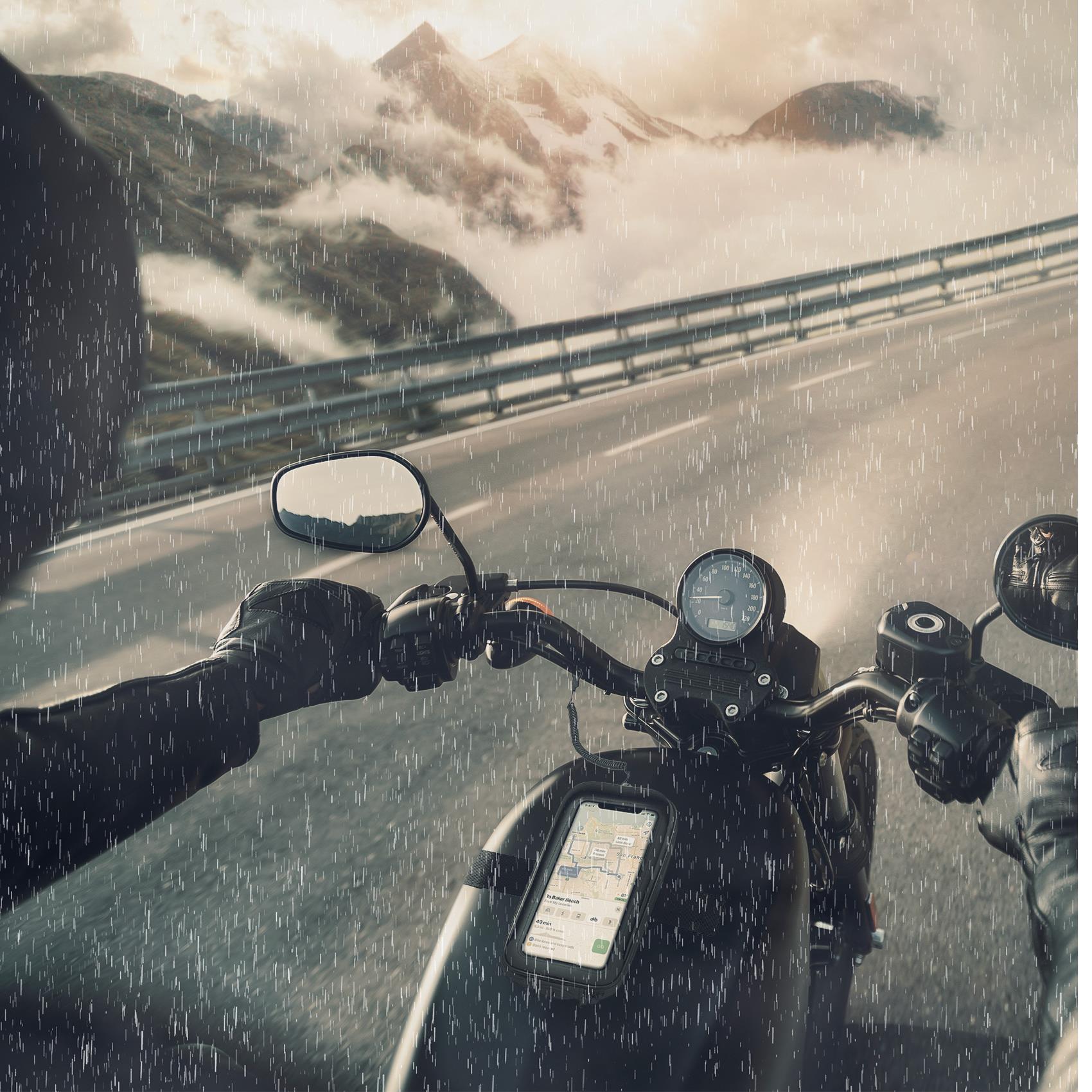 Magnetic Motorbike Holder Nero - immagine 3