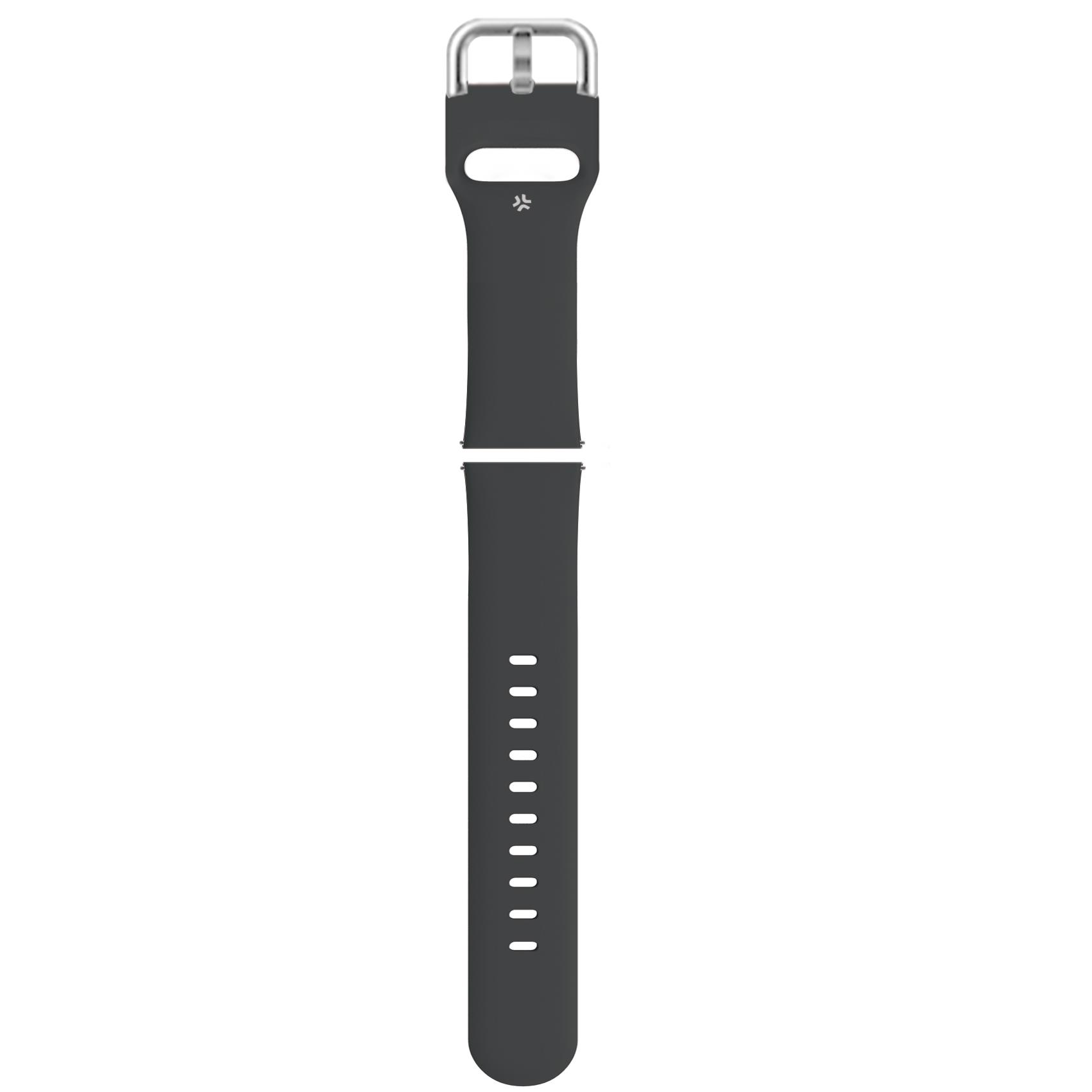 Watchband Univ 20Mm Silic Bk - immagine 2