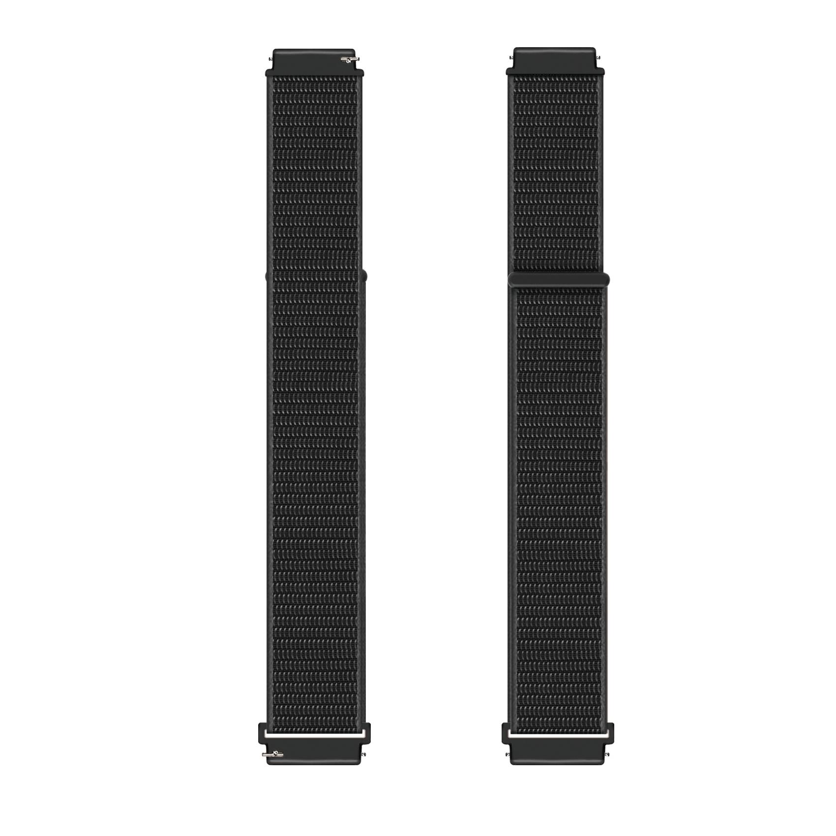 Watchband Univ 20Mm Strap Bk