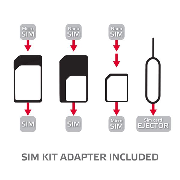 Universal Kit X Sim Card With Clip - immagine 2