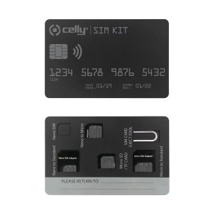 Universal Kit X Sim Card With Clip