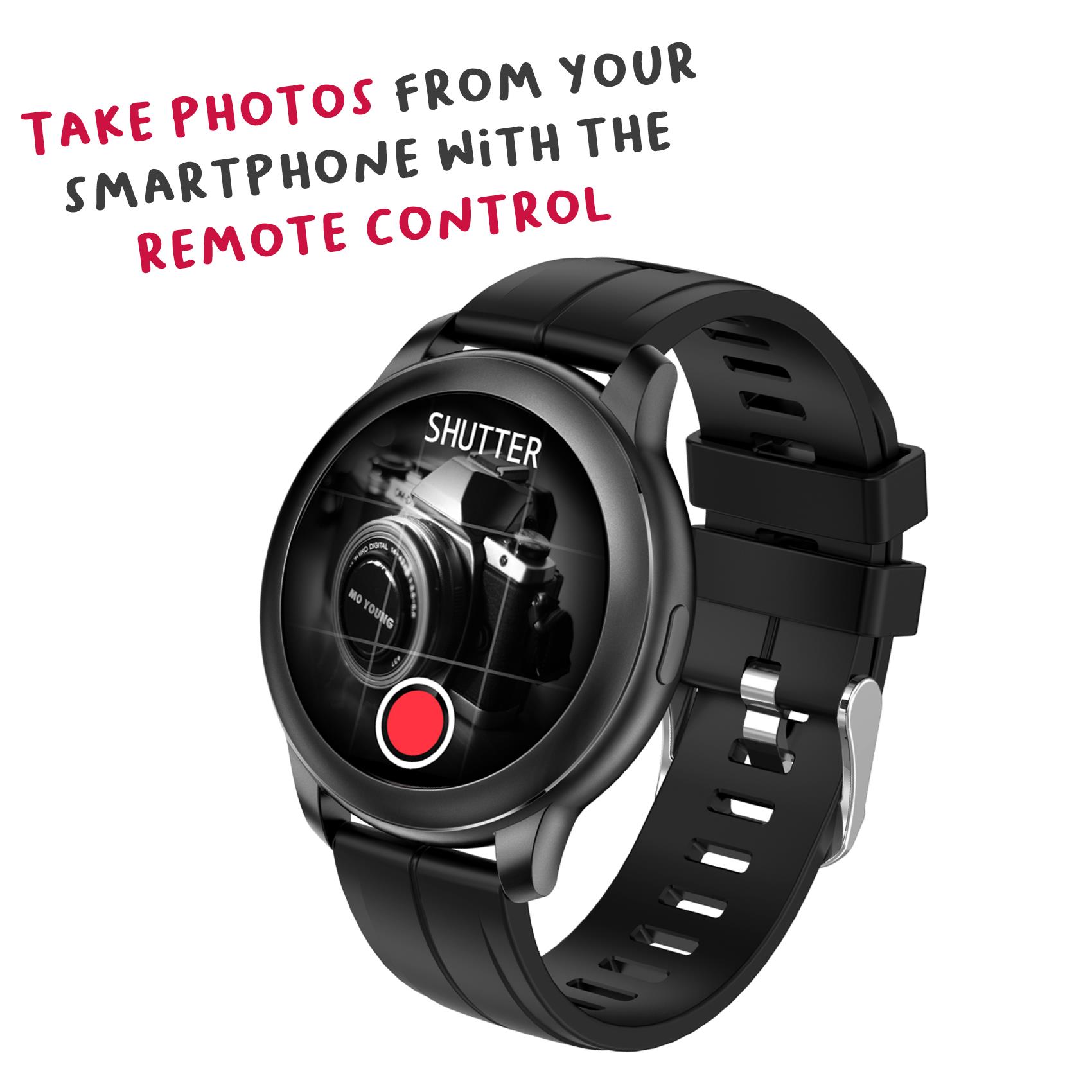 Trainer Smartwatch Round Nero - immagine 4