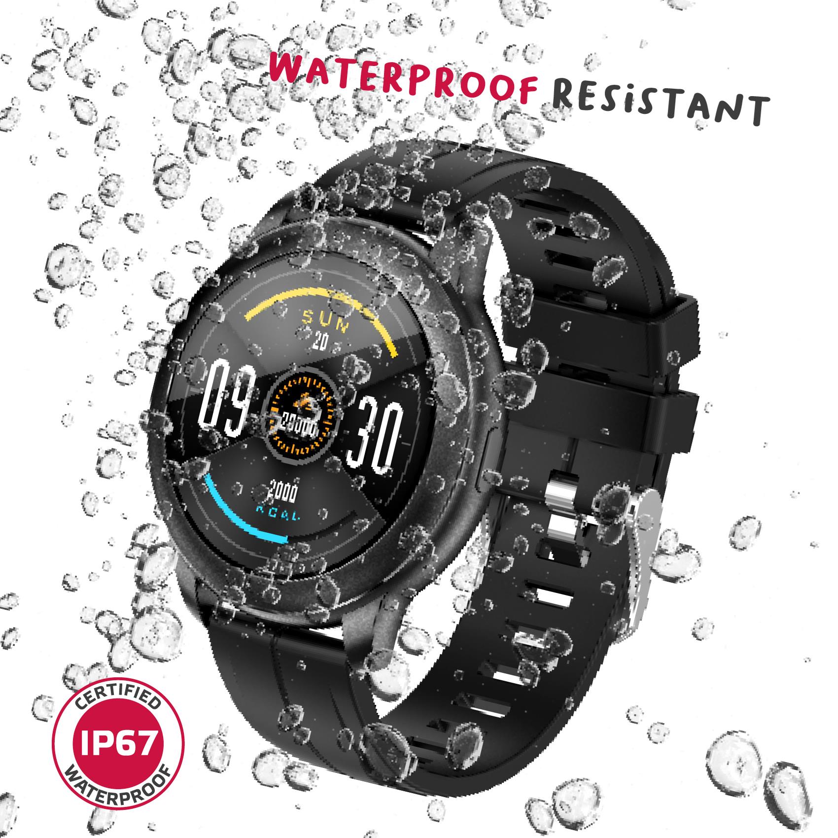 Trainer Smartwatch Round Nero - immagine 7