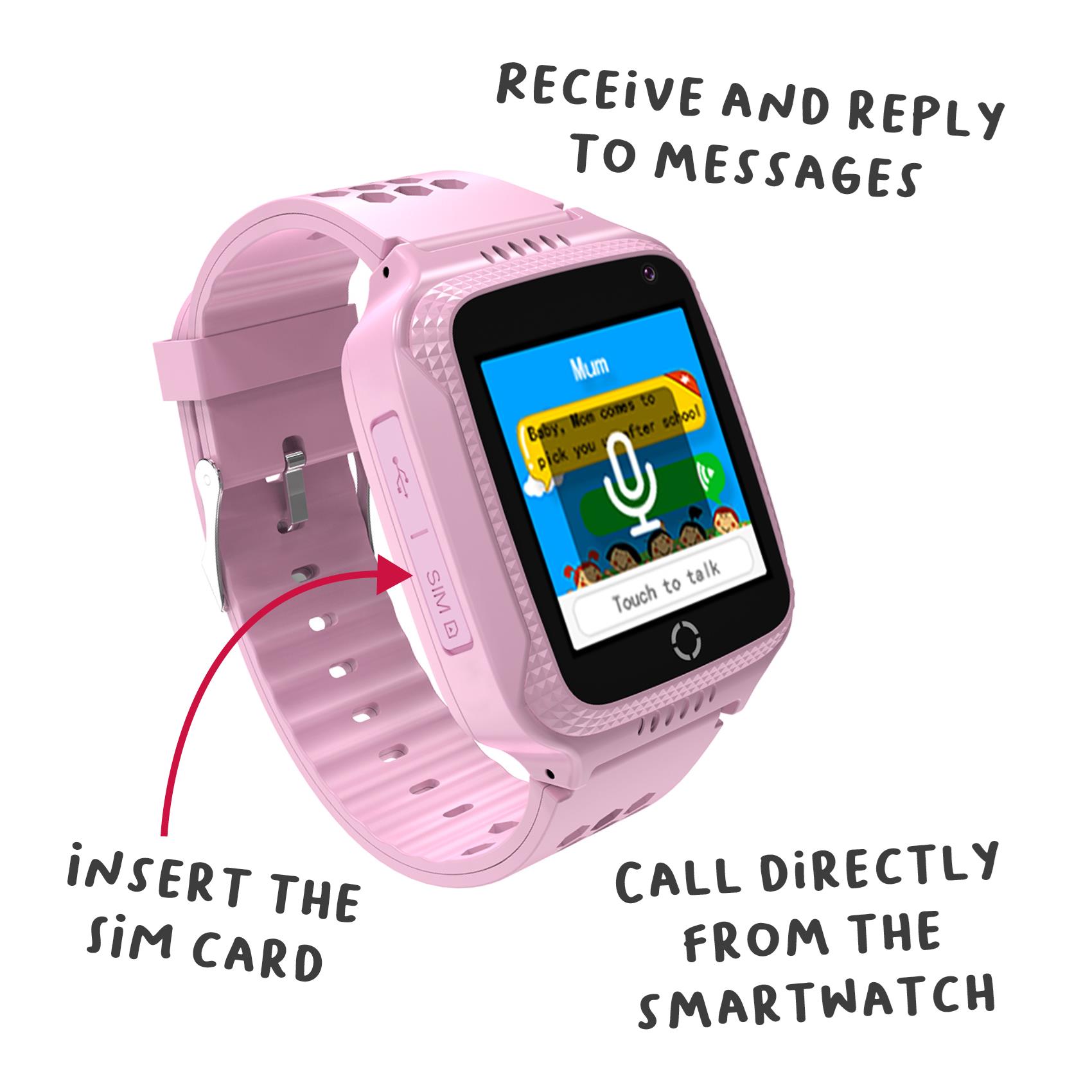 Smartwatch For Kids Rosa - immagine 5