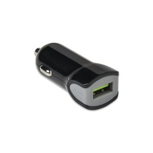 Turbo Car Charger USB 2.4A/12W Bk