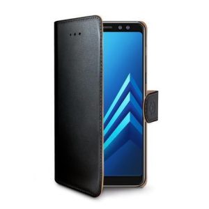 Wally Case Galaxy A8+ 2018 Nero