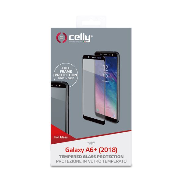 Full Glass Galaxy A6+ 2018 Nero - immagine 2