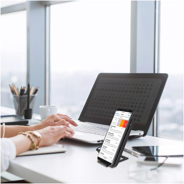 Wireless Charger Pad Stand 10W Bk - immagine 3