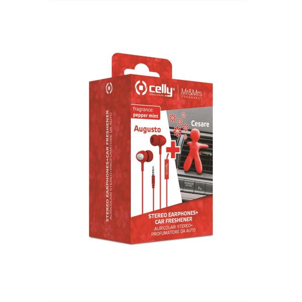 Kit Profumatore+Auricolare 35Mm Rosso - immagine 4