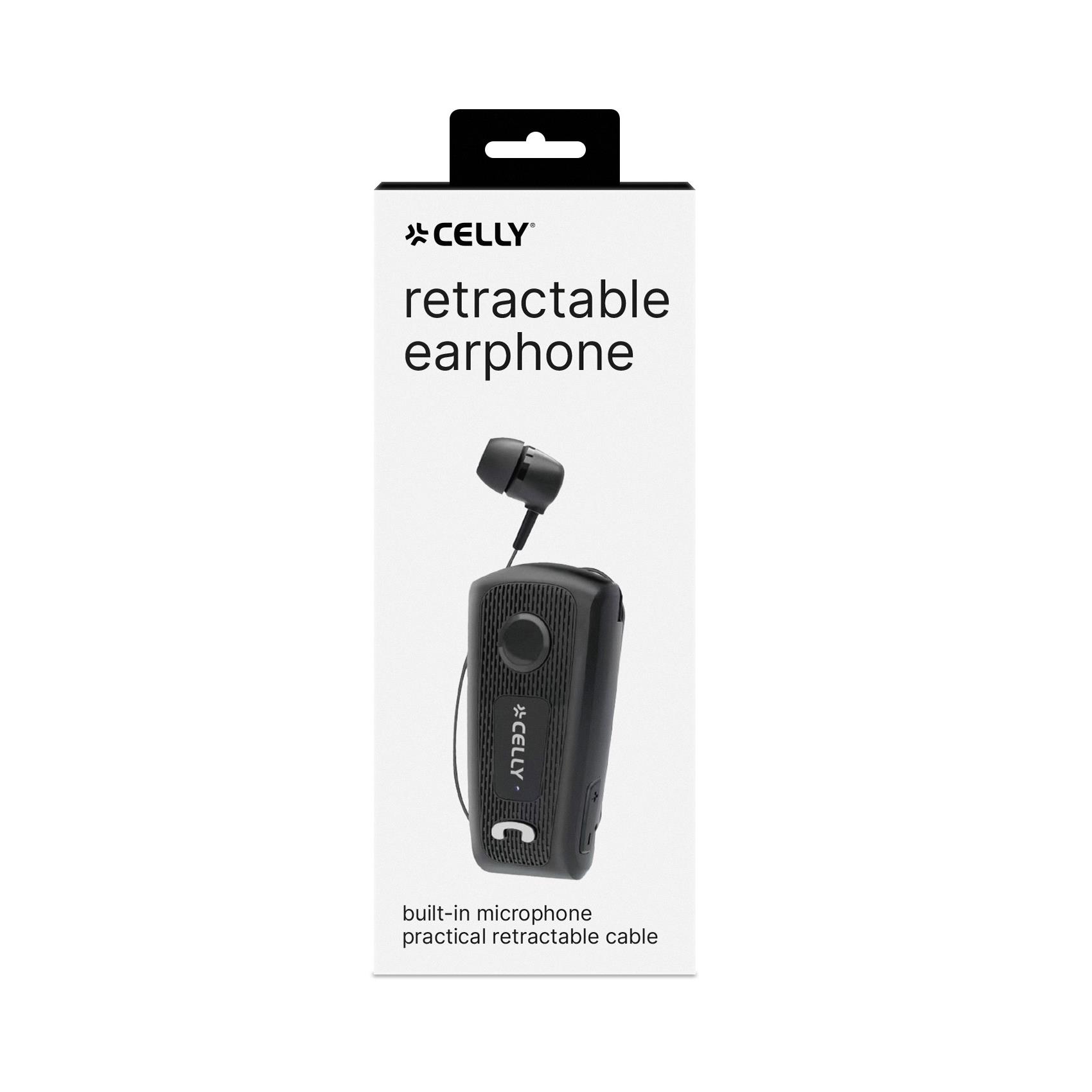 Retractable Mono Headset Bk - immagine 7