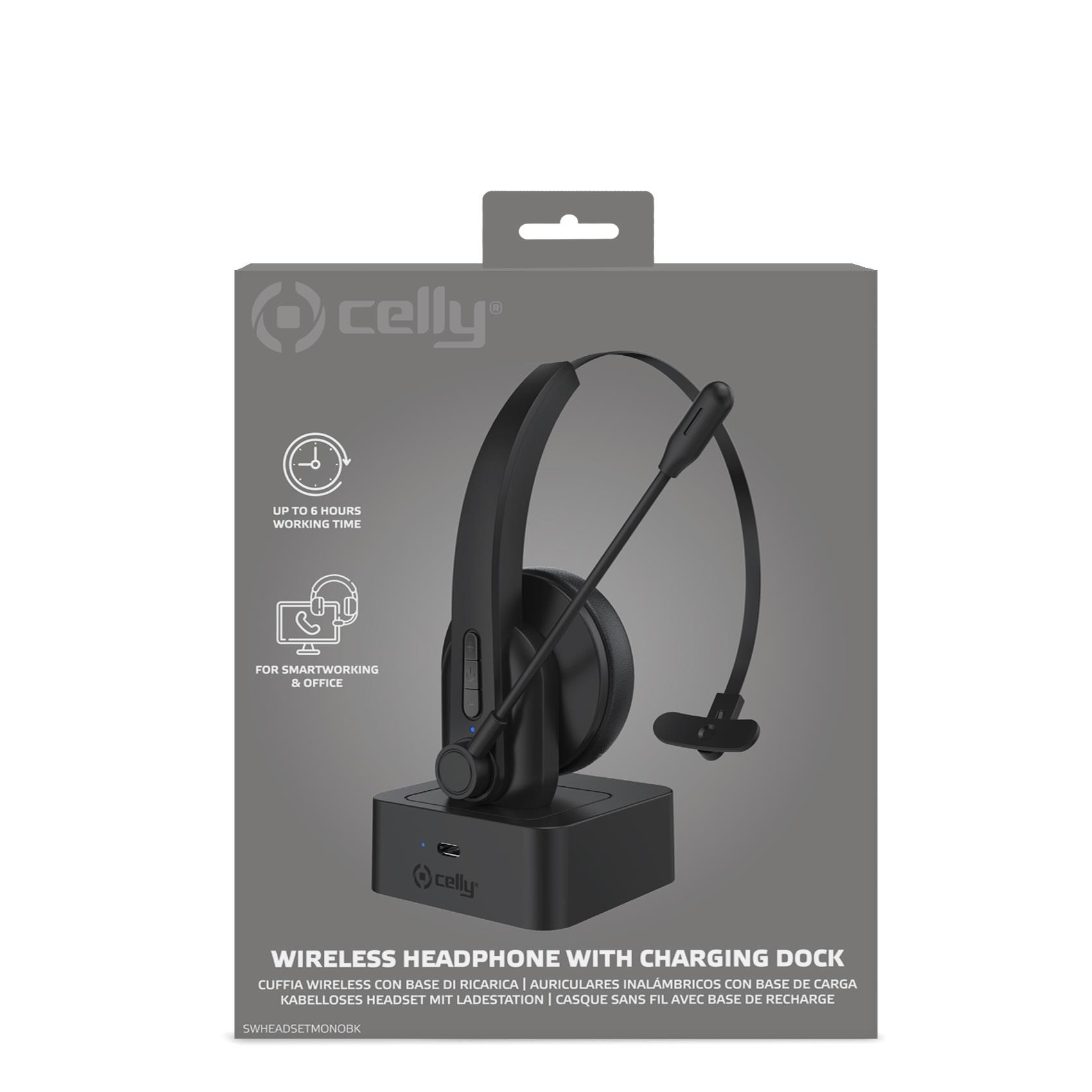Sw Headset Wireless Mono Nero - immagine 3
