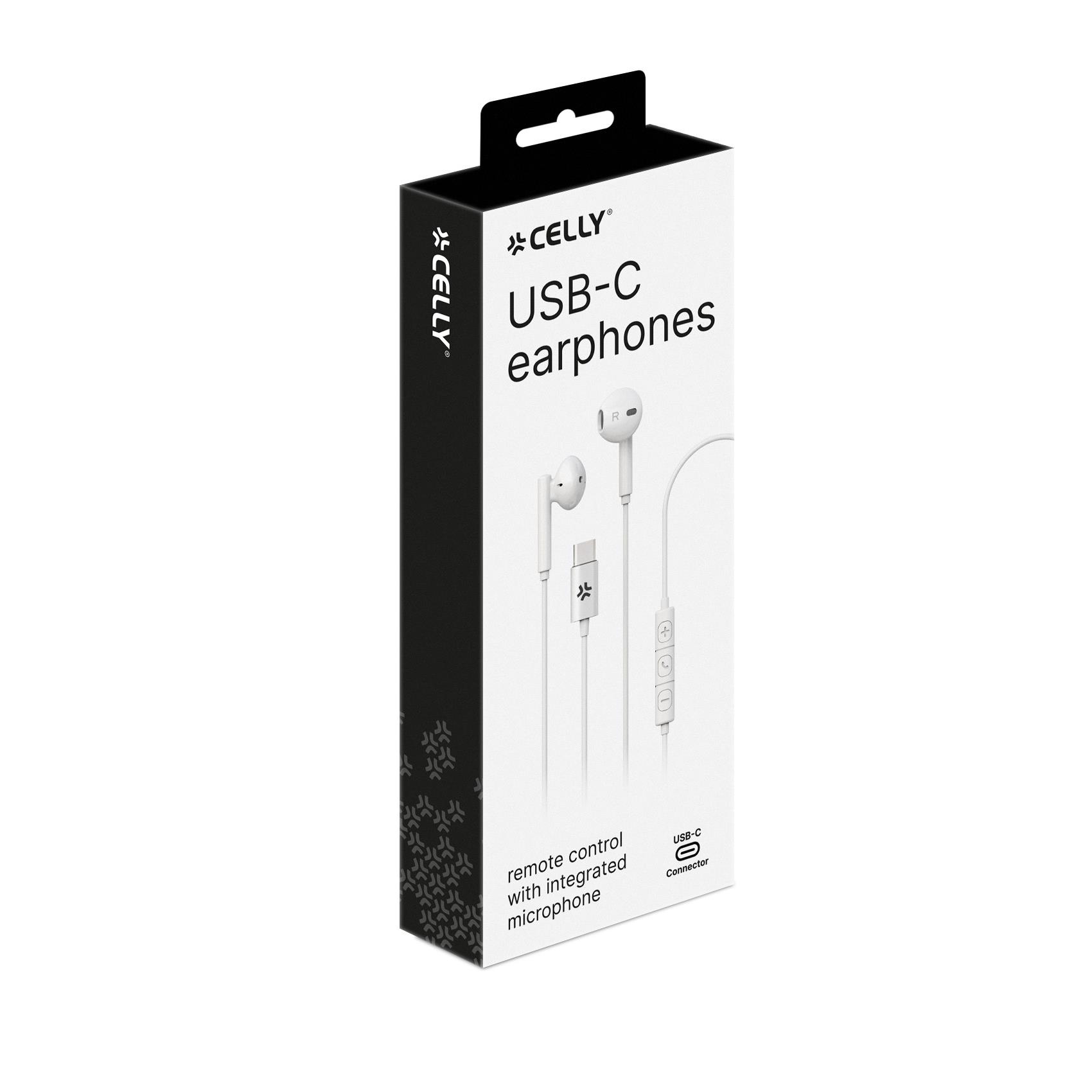 Stereo Earphones Drop USB-C Bianco - immagine 3