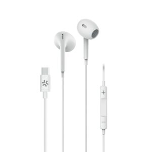 Drop Stereo Earphones USB-C Wh
