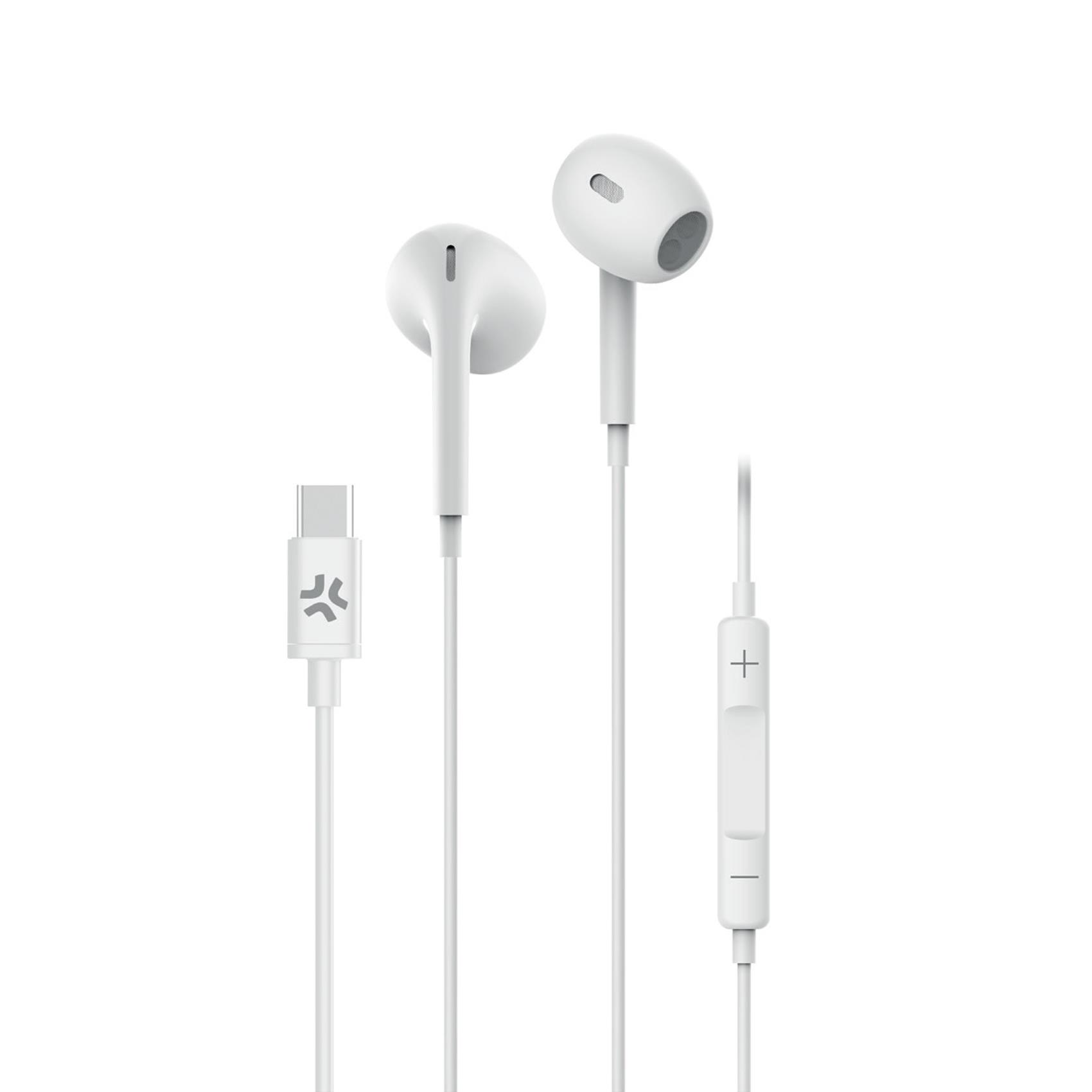 Drop Stereo Earphones USB-C Wh
