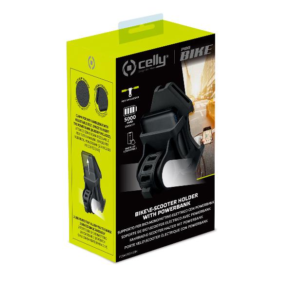 Bike Holder+Powerbank 5000Mah Nero - immagine 2