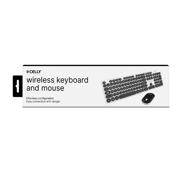 Tastiera Full Sz Con Mouse Bk - immagine 3