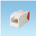 Presa Minicom Rj45U Cat.5E Bianco