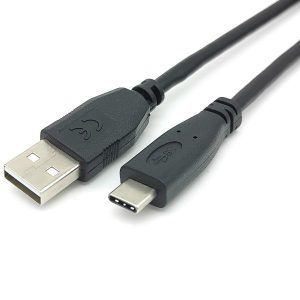 USB 2.0 Type-A To C M/M 2.0M Bla