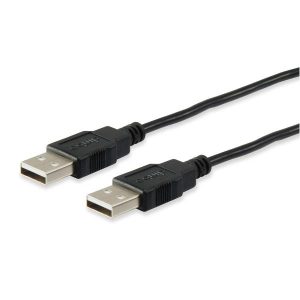 USB 2.0 Cable A->A 5 0M M/M Nero