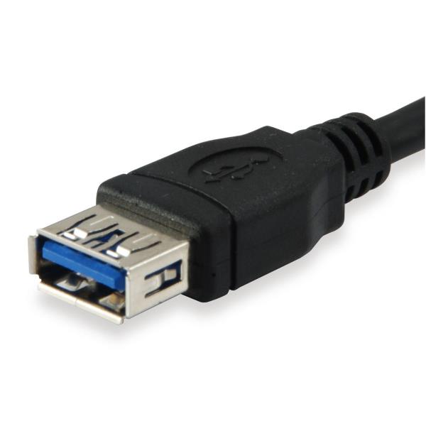 USB 3.0 Extension A->A M/F 3M Blac - immagine 3