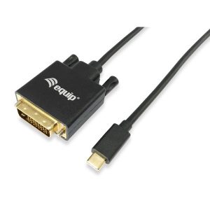 USB Type C To DVI-D Dual Link Cable