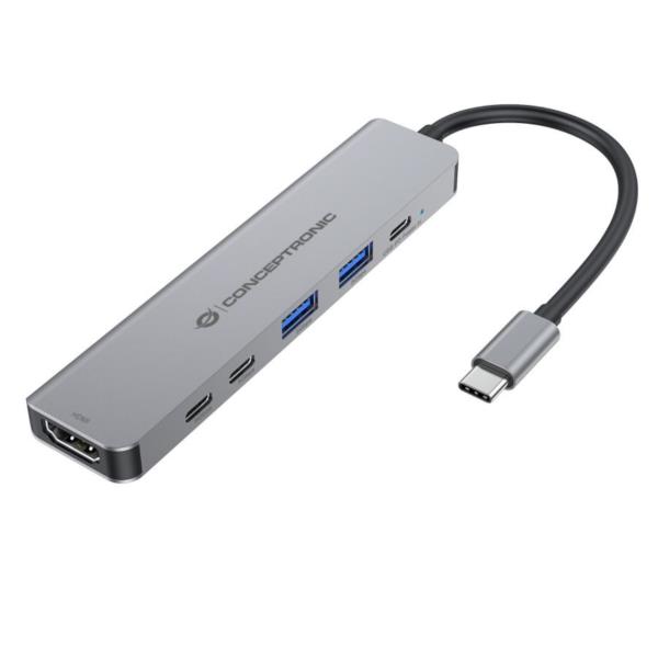 6-In-1 Docking Station USB 3.2 Gen1