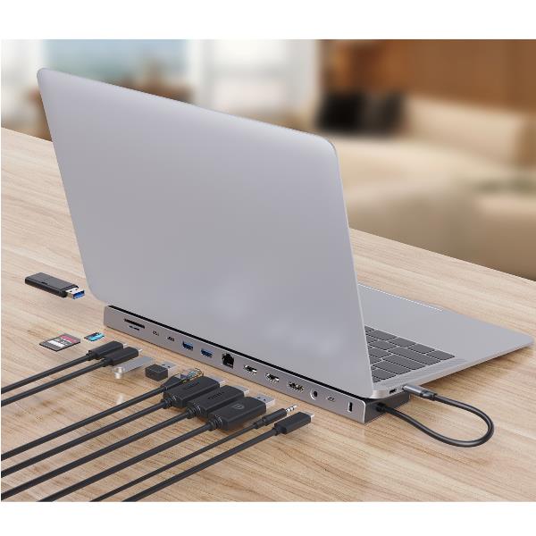 14-In-1 Mst Dock.st.usb 3.2 Gen 12B - immagine 8