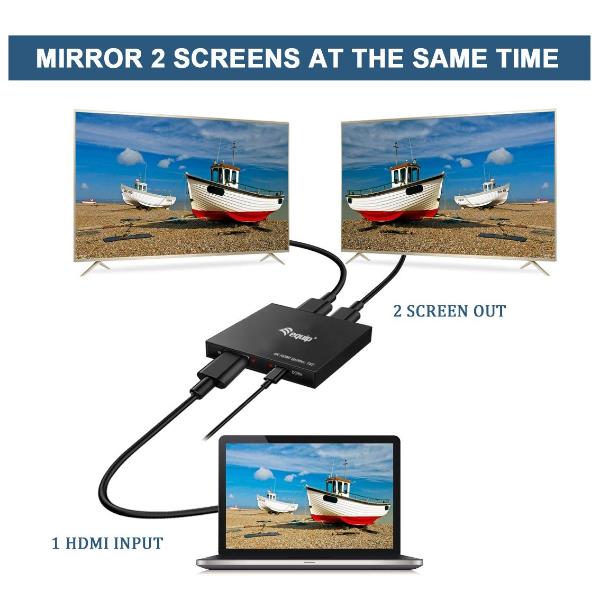 Ultra Slim 2-Port HDMI Splitter - immagine 7
