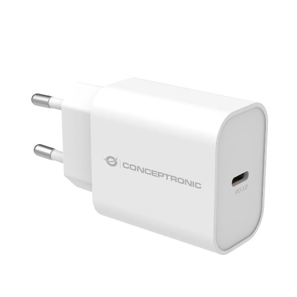 Mini USB Charger 20W Bianco USB-C - immagine 5