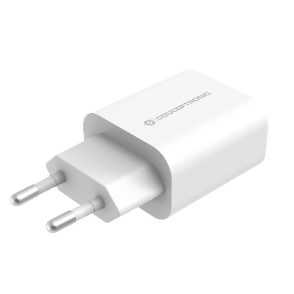 Mini USB Charger 20W Bianco USB-C - immagine 2