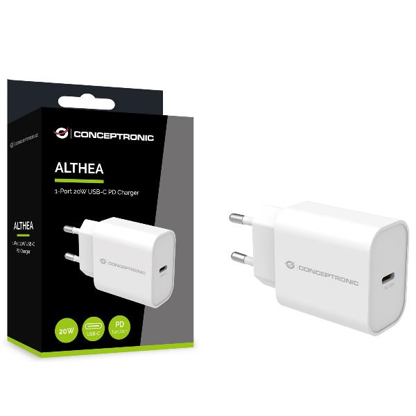 Mini USB Charger 20W Bianco USB-C - immagine 4
