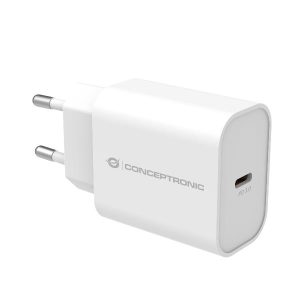 Mini USB Charger 20W Bianco USB-C