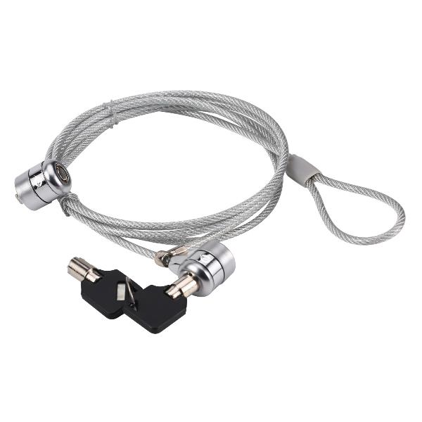 Keyed Dual Head Laptop Lock 1.5M - immagine 6