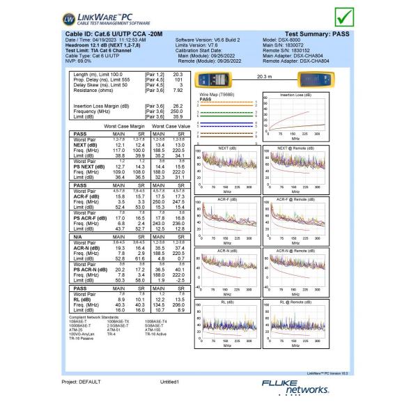 U/Utp C6 Patchcable 7.5M Nero - immagine 2
