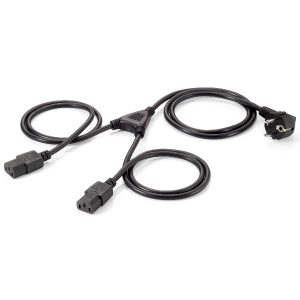 Power Cable Y-Verion 2 X Iec C13 To