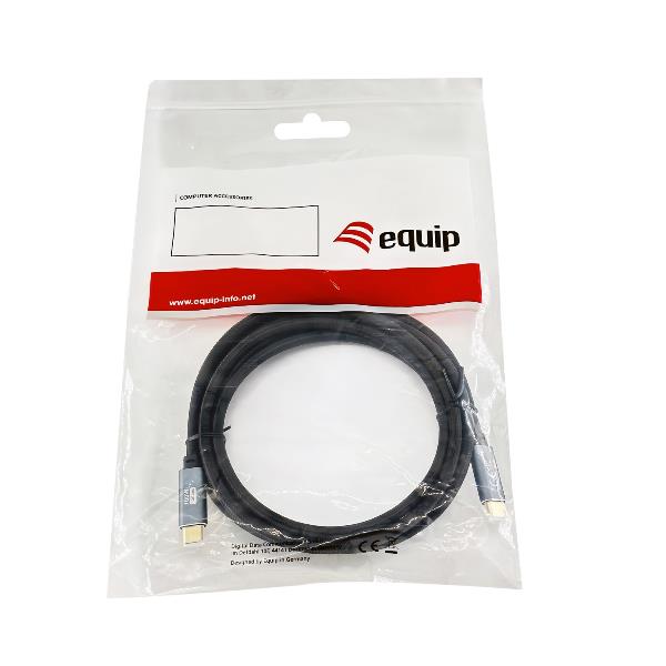 USB 3.2 Gen2 C To C Cable M/M Nero - immagine 3