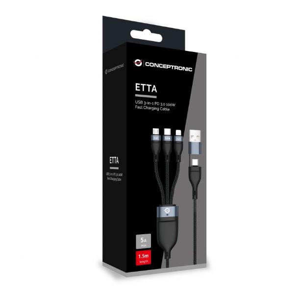 USB 3-In-1 Pd 3.0 100W Fast Chargin - immagine 4